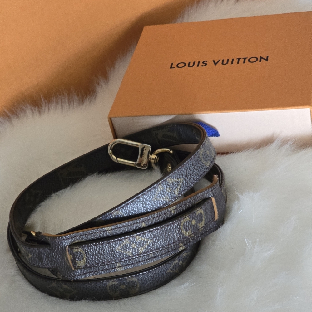💟Authentic Louis Vuitton Monogram Shoulder Strap for crossbody bag💟Unisex - Picture 15 of 17